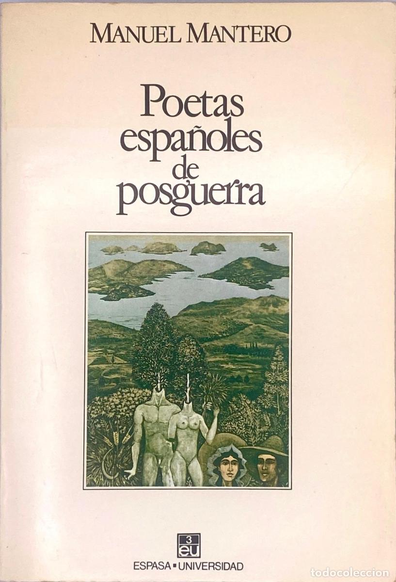 Libros: POETAS ESPA&Ntilde;OLES DE POSGUERRA - Manuel Mantero - Foto 1
