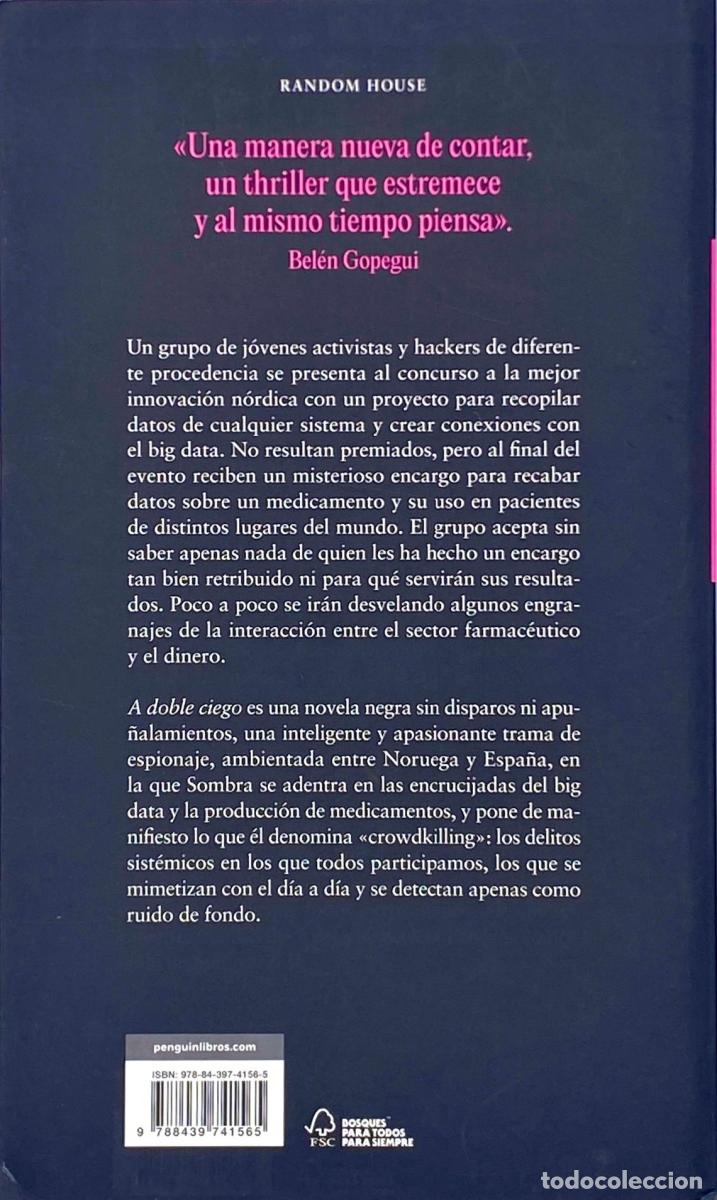 Libros: A DOBLE CIEGO - V&iacute;ctor Sombra - Foto 2