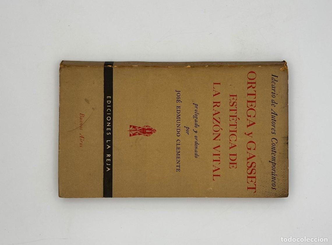 Libros: EST&Eacute;TICA DE LA RAZ&Oacute;N VITAL - Ortega Y Gasset - Foto 1