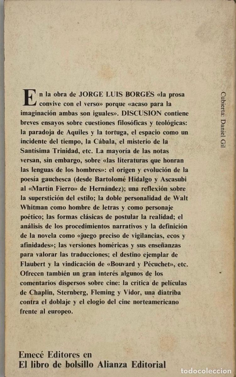 Libros: EMEC&Eacute; - Jorge Lu&iacute;s Borges - Foto 2