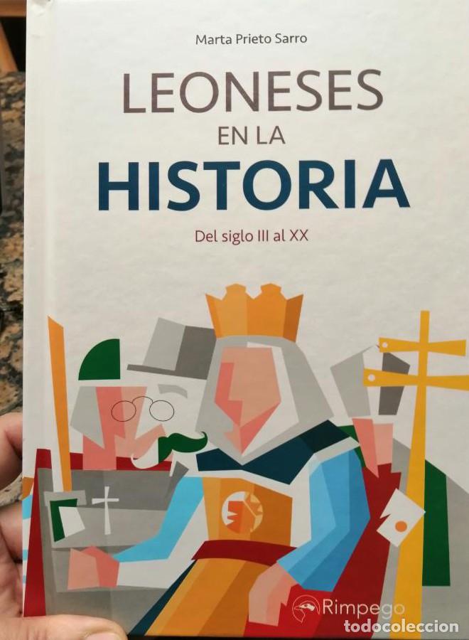 Libros: LEONESES EN LA HISTORIA - Marta Prieto Sarro - Foto 1