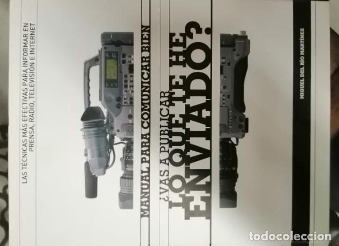 Libros: MANUAL PARA COMUNICAR BIEN - Miguel Del R&iacute;o Mart&iacute;nez - Foto 1