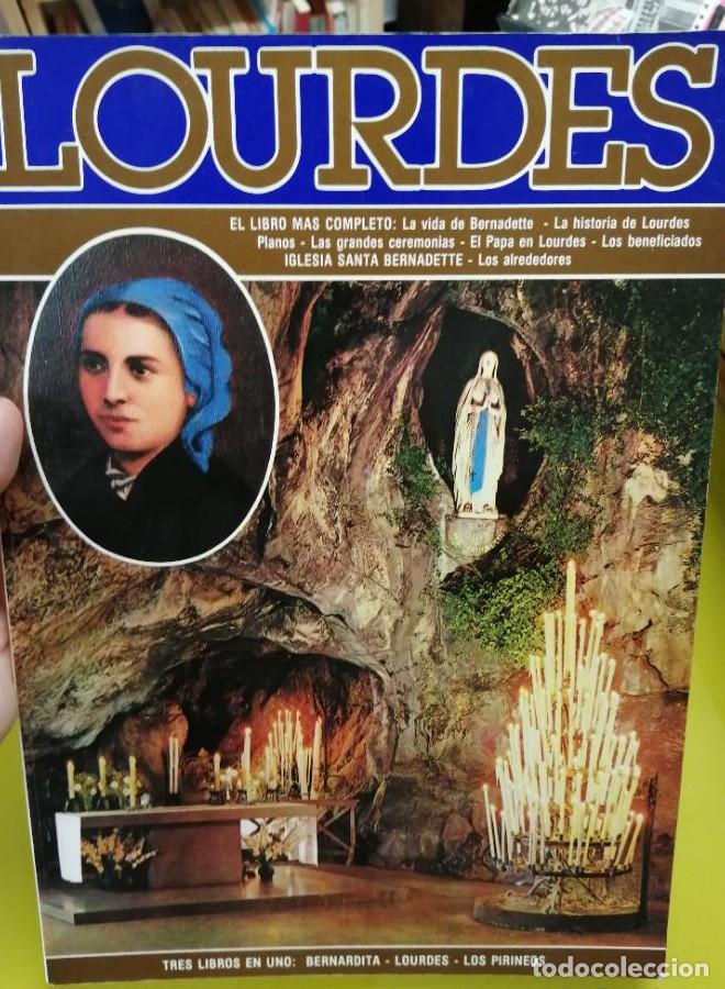 Libros: LOURDES - Tres Libros En Uno - Foto 1