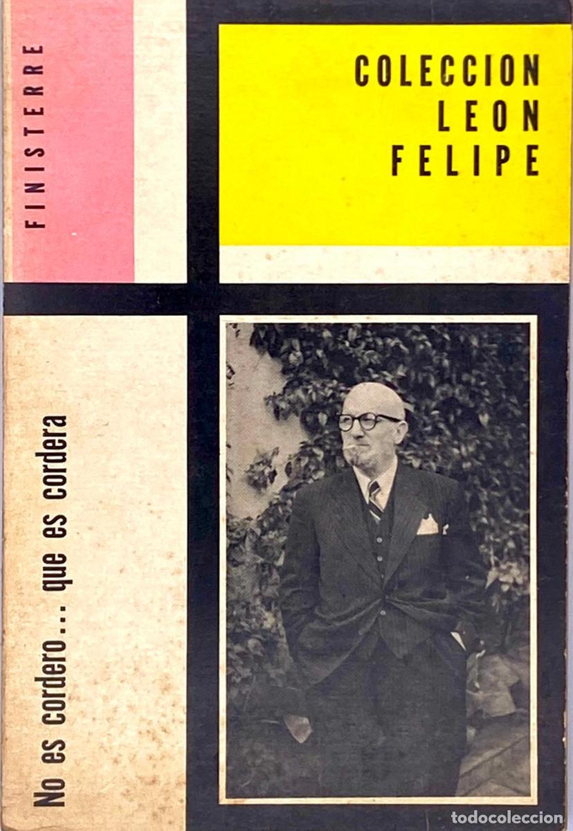 Libros: Le&oacute;n Felipe - No es cordero...que es cordera - Le&oacute;n Felipe - Foto 1
