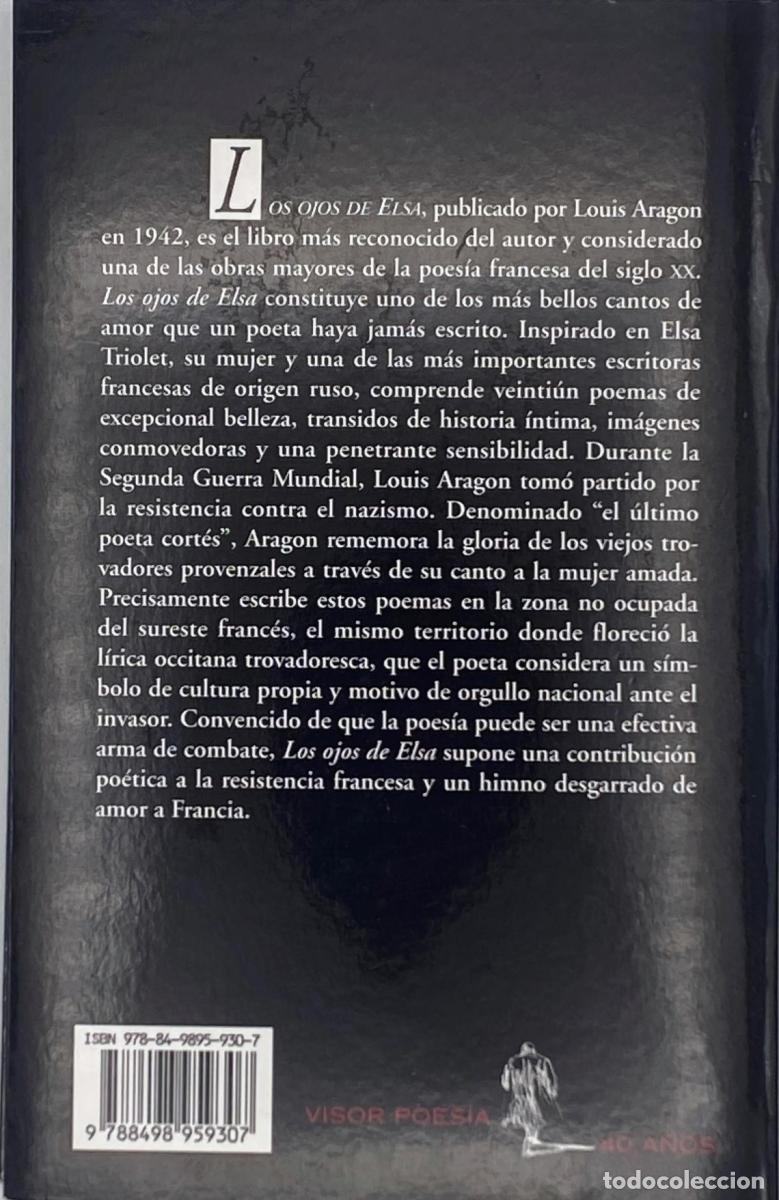 Libros: Louis Aragon - Los ojos de Elsa - Louis Aragon - Foto 2