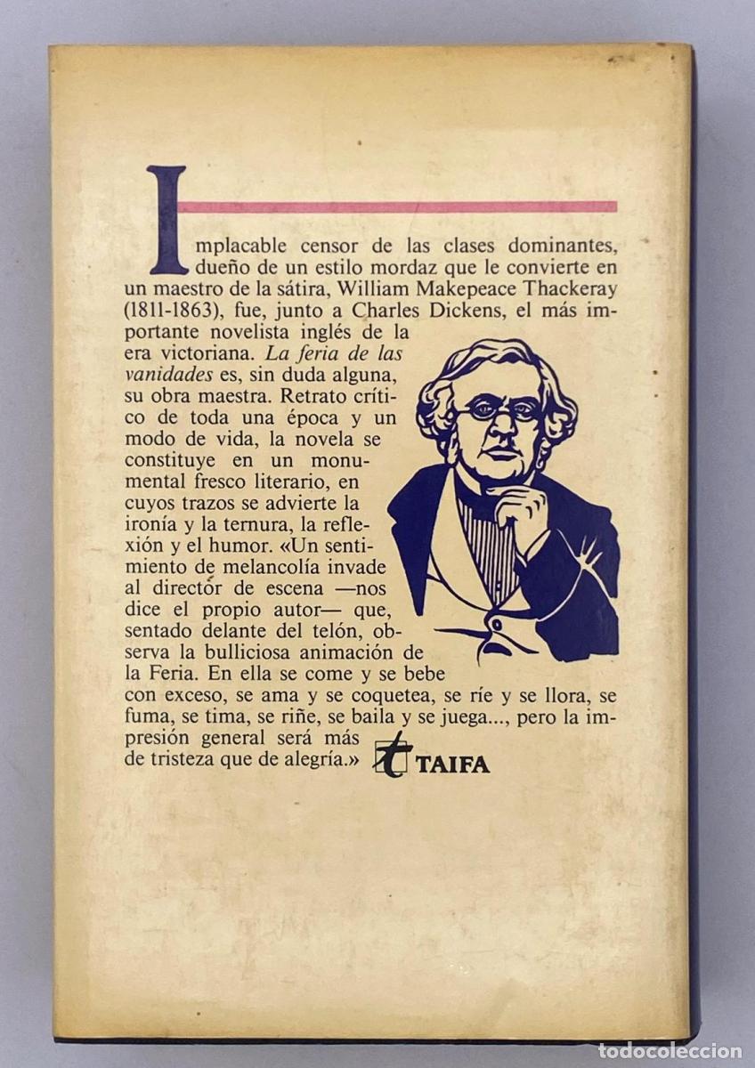 Libros: William Thackeray - La Feria e las Vanidades - William Thackeray - Foto 2