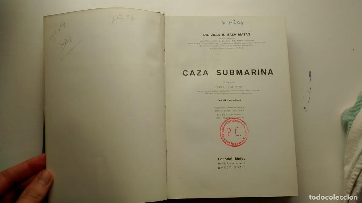 Libros: Caza submarina - Juan Sala Matas - Foto 5