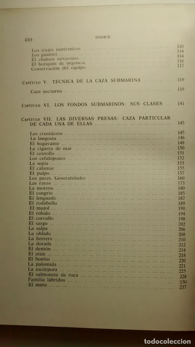 Libros: Caza submarina - Juan Sala Matas - Foto 11