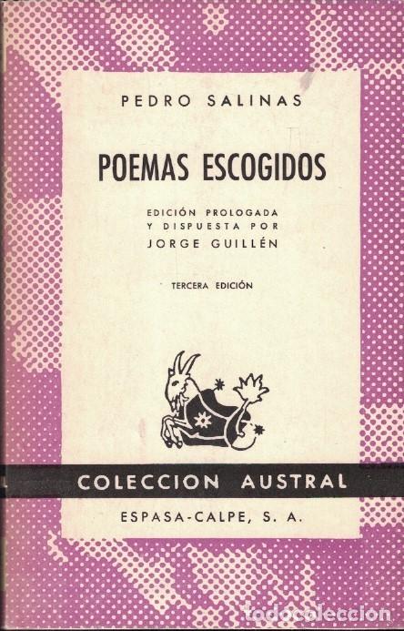 Libros: POEMAS ESCOGIDOS. - Salinas. Pedro, - Foto 1