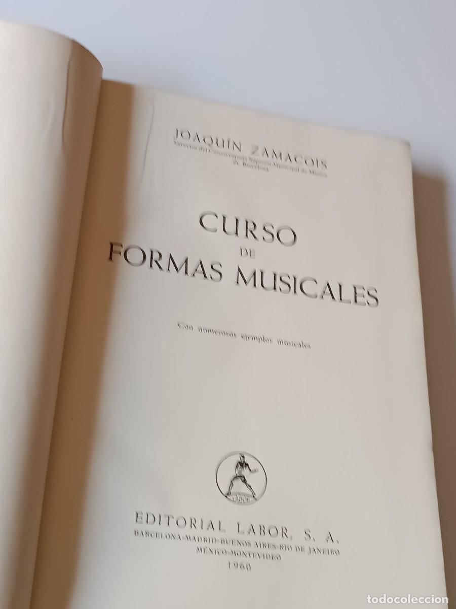 Libros: CURSO DE FORMAS MUSICALES ZAMACOIS LABOR - Foto 2