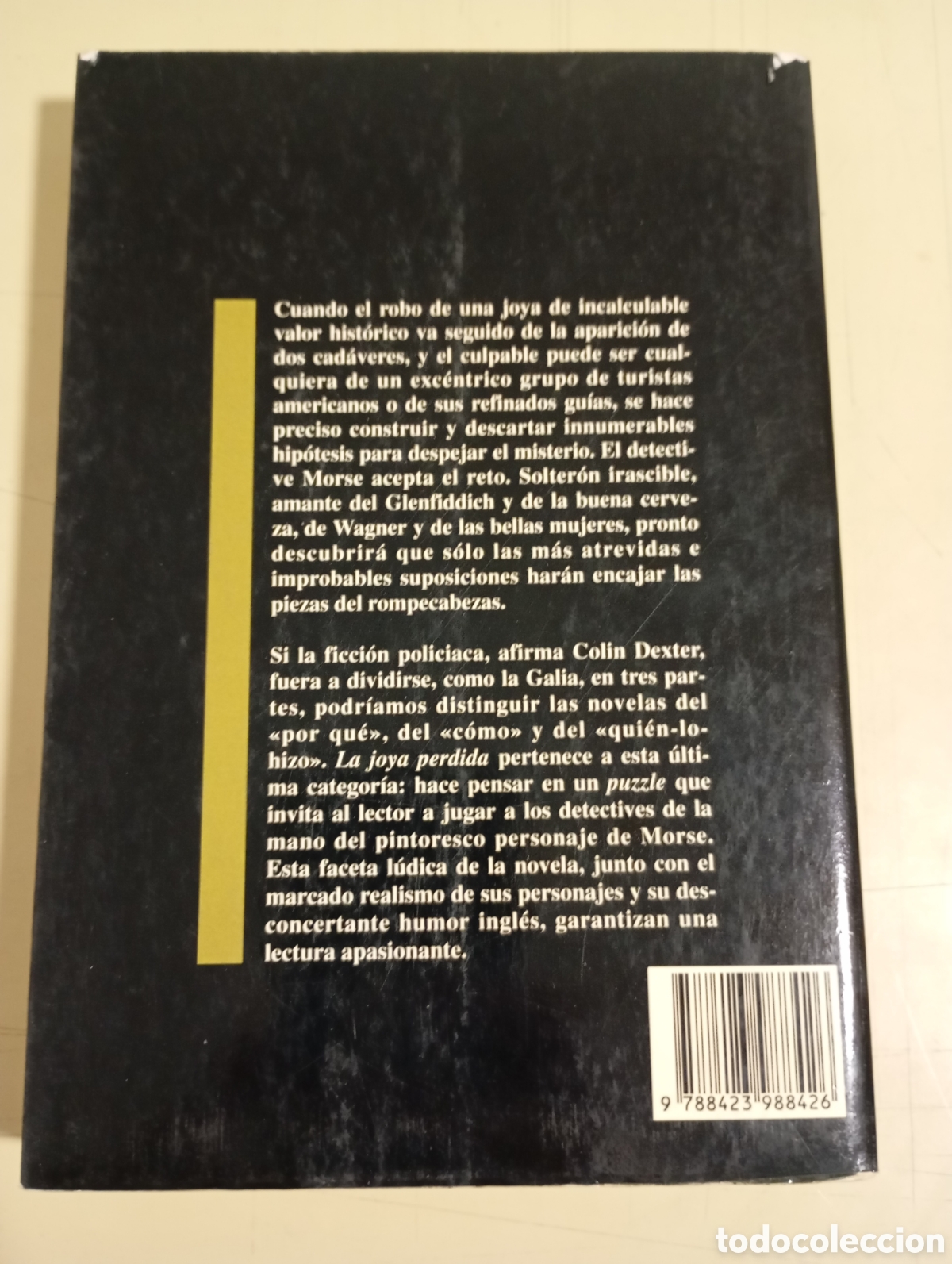 Libros: LA JOYA PERDIDA, COLIN DEXTER, ESPASA CALPE, 1993 - Foto 2