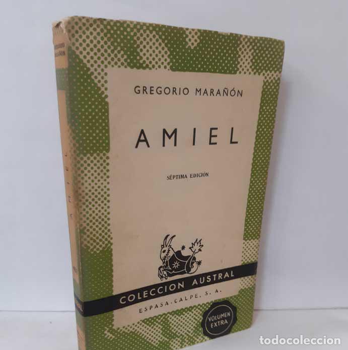 Libros: AMIEL - MARA&Ntilde;&Oacute;N, GREGORIO - Foto 1