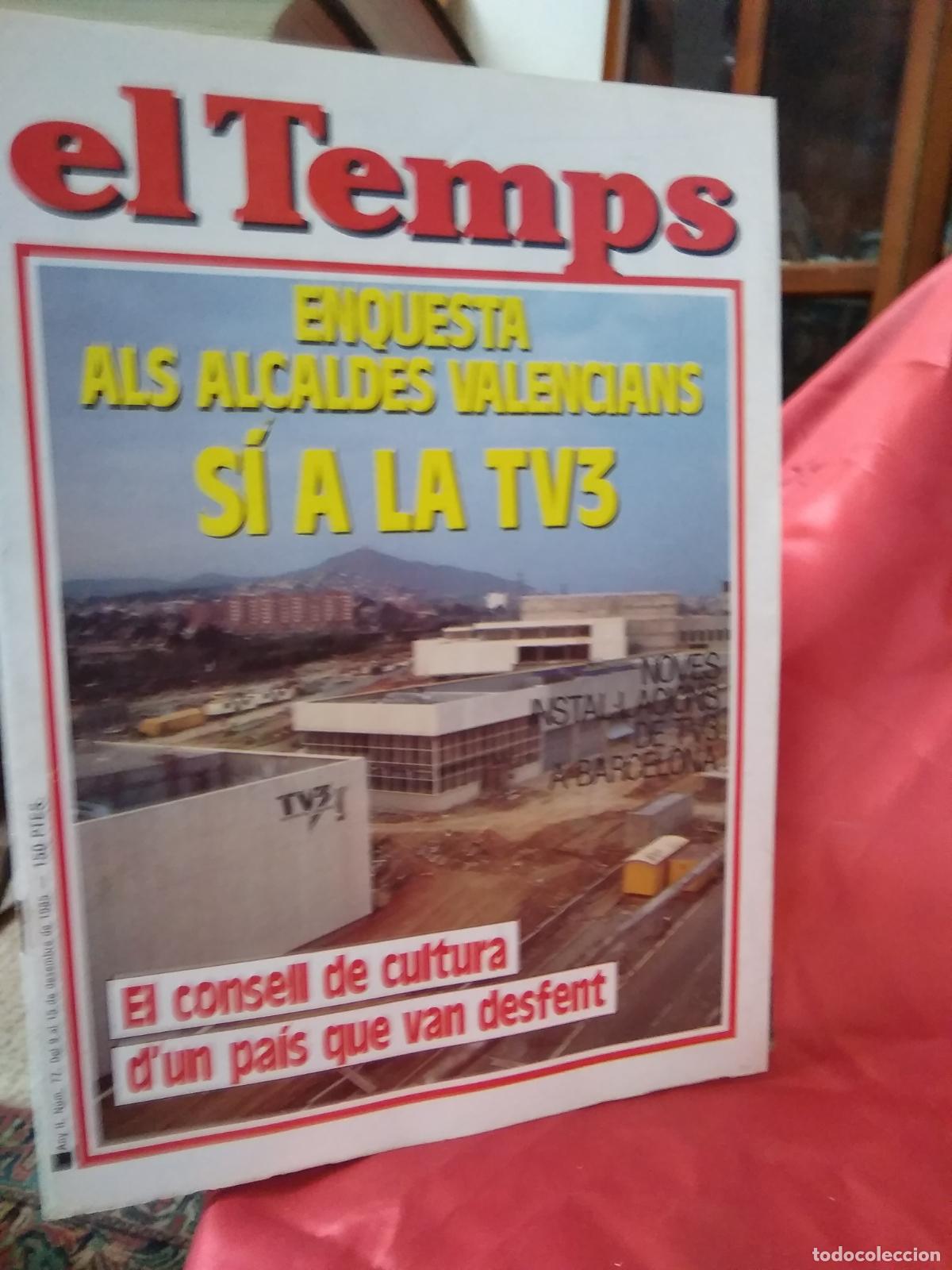 Libros: El Temps N&ordm;77 1985 Enquesta als alcaldes Valencians BA.1139