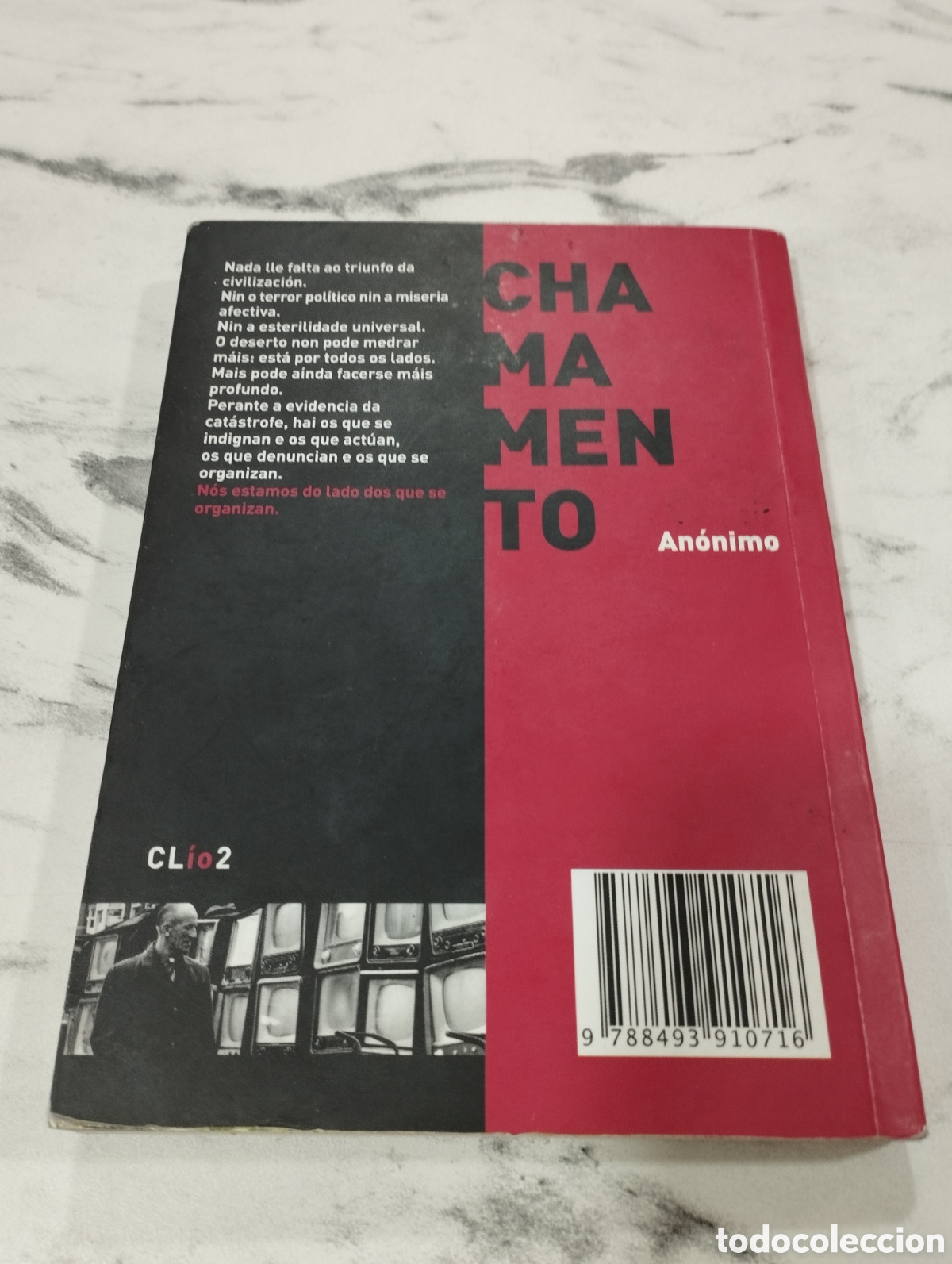 Libros: Chamamento - An&oacute;nimo (texto en gallego) Ed. Axouxere 2011 - Foto 2