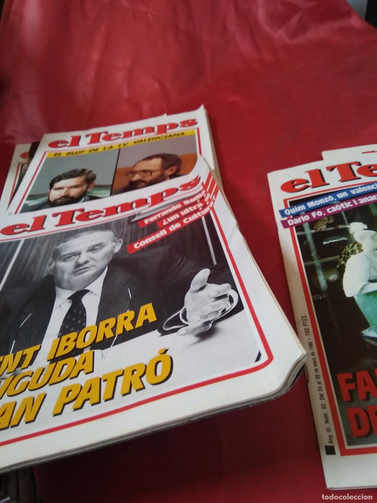 Libros: El Temps N&ordm;76 1985 Vicent Iborra la caiguda del gran patr&oacute; BA.1144