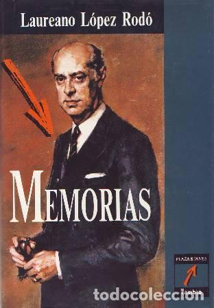 Libros: L&Oacute;PEZ RODO, Laureano.- - Memorias. - Foto 6
