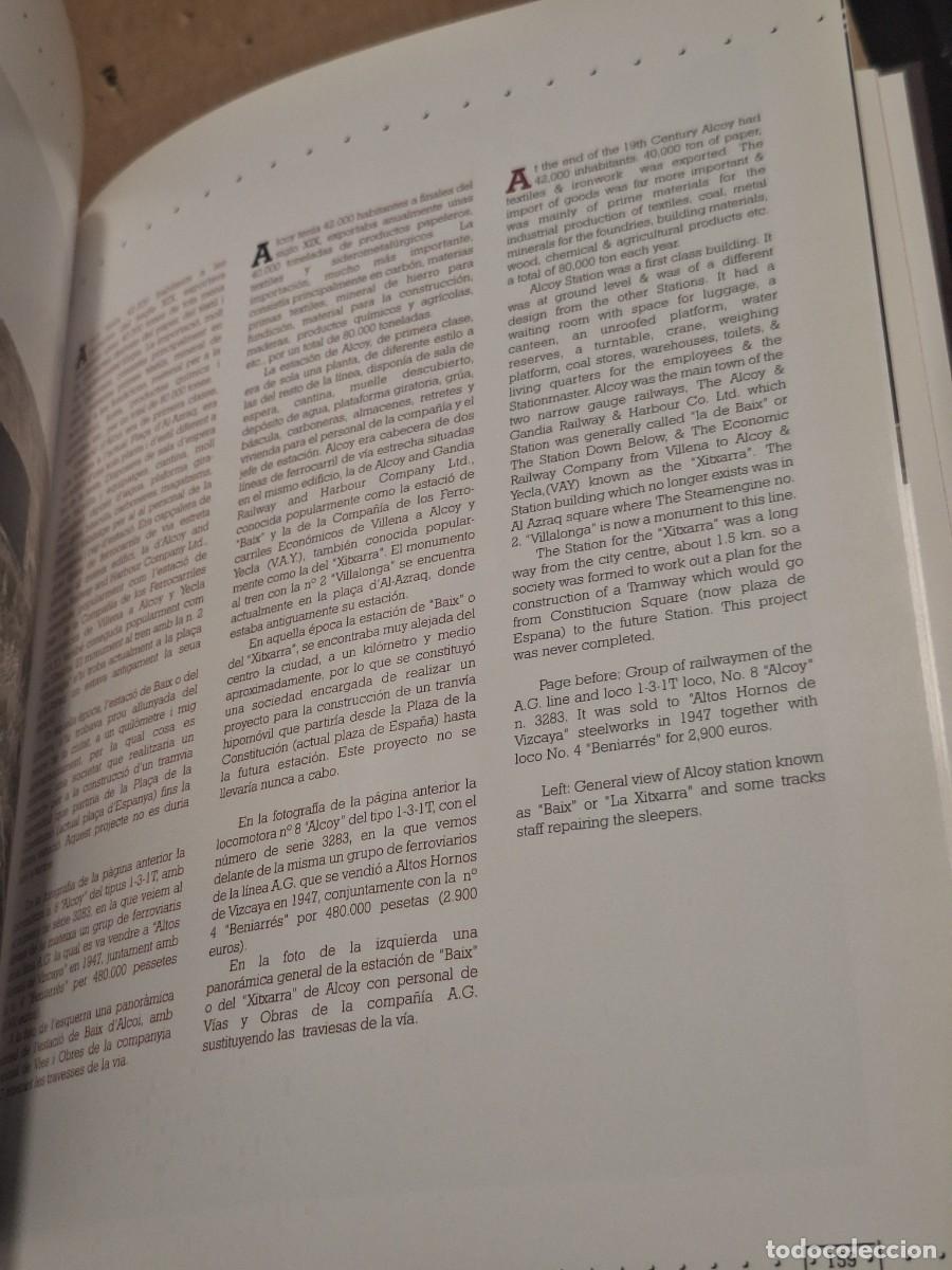 Libros: LIBRO: EL TREN ALCOY - GANDIA. - Foto 5