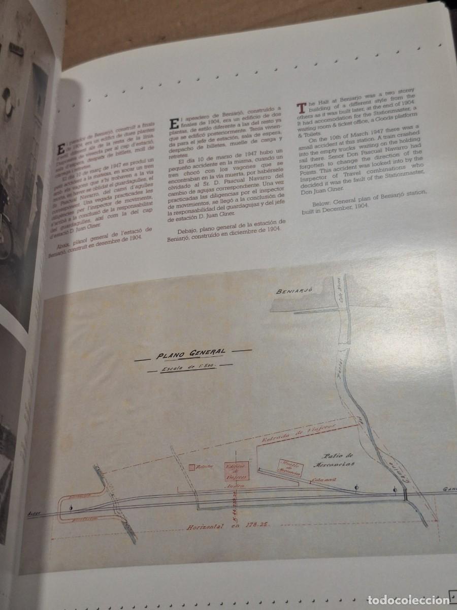 Libros: LIBRO: EL TREN ALCOY - GANDIA. - Foto 9