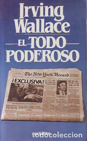 Libros: WALLACE, Irving.- - El todopoderoso. Novela. - Foto 3