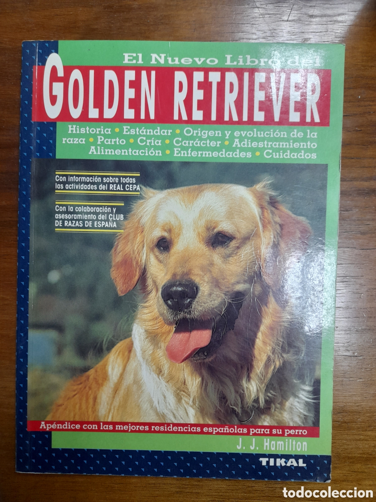 Libros: Golden Retriever, , J. J. Hamilton - TIKAL - Foto 1