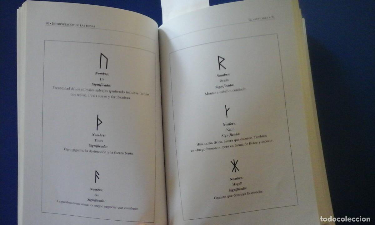 Libros: INTERPRETACI&Oacute;N DE LA RUNAS. EL OR&Aacute;CULO DE LAS PIEDRAS (Madrid, 2005) - Macarena Rojo - Foto 3