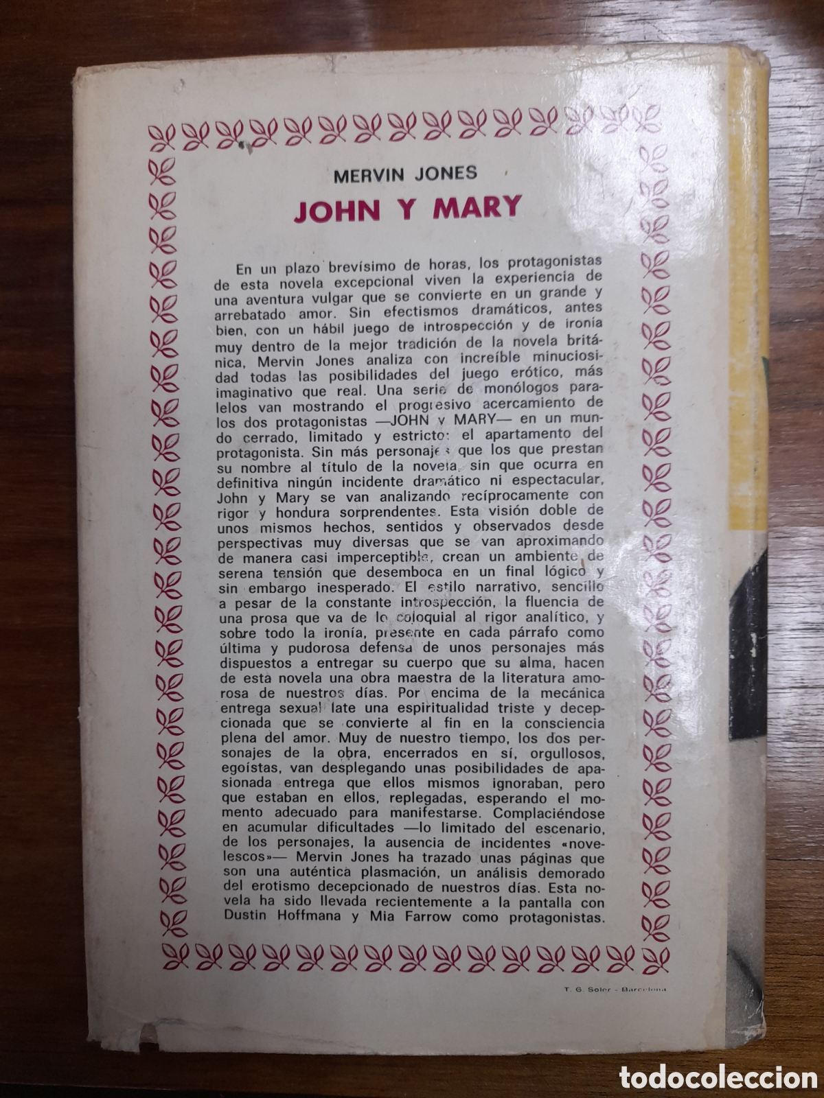 Libros: John y Mary, Marvyn Jones - LUIS DE CARALT 1970 - Foto 7