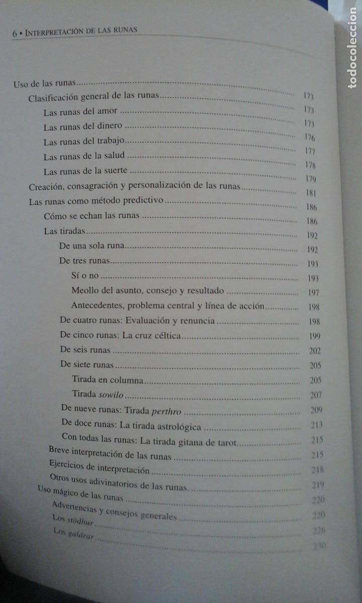Libros: INTERPRETACI&Oacute;N DE LA RUNAS. EL OR&Aacute;CULO DE LAS PIEDRAS (Madrid, 2005) - Macarena Rojo - Foto 7