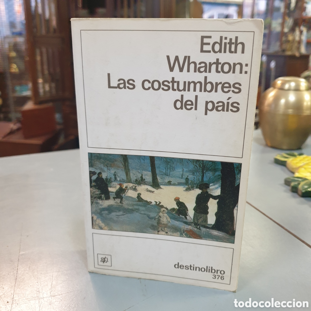 Libros: Edith Wharton las costumbres del pa&iacute;s - Foto 1