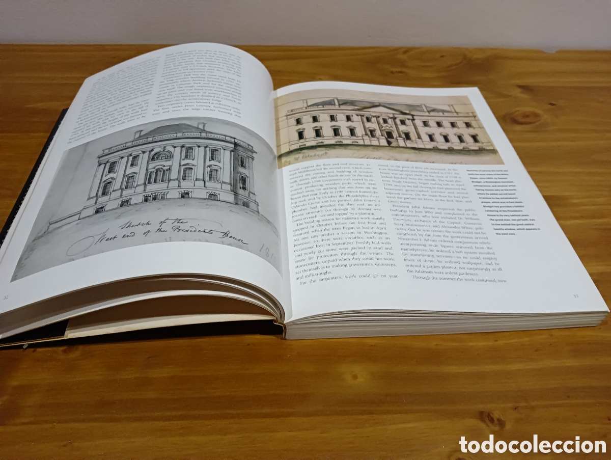 Libros: The white House . William Seale - Foto 3