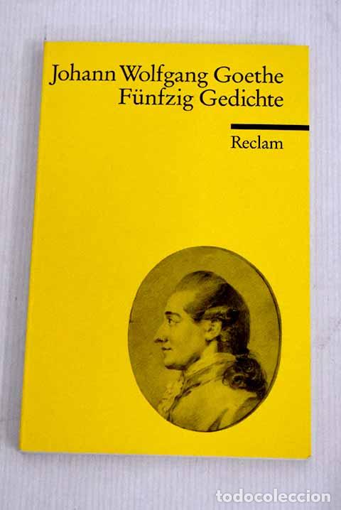 Libros: Funfzig Gedichte: Goethe, Johann Wolfgang ?von?; Bode, Dietrich - Foto 1