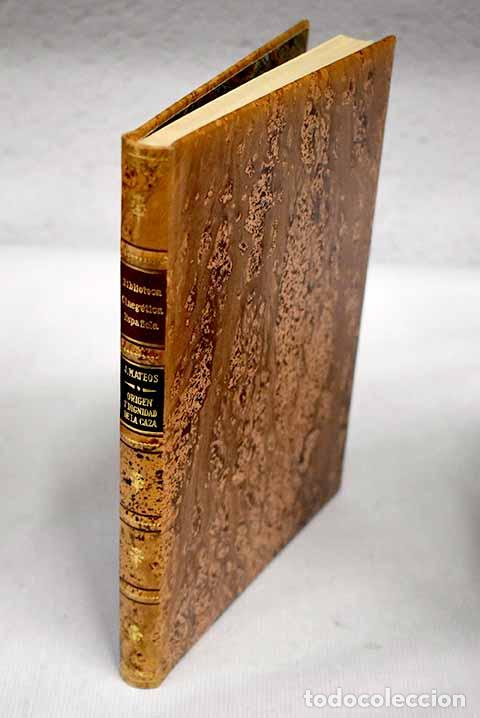 Libros: Origen y dignidad de la caza.- Mateos, Juan - Foto 1