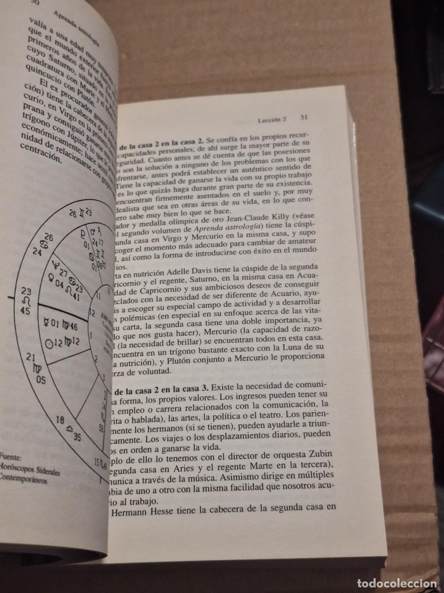 Libros: Aprenda Astrolog&iacute;a. Marion D. March. Mart&iacute;nez Roca. - Foto 9