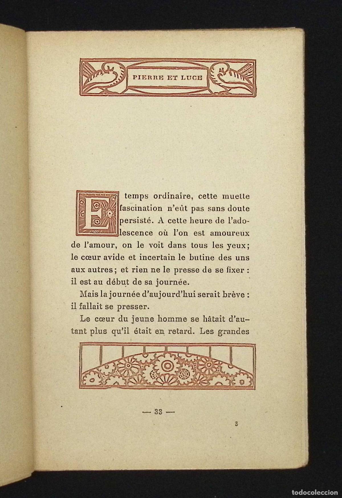 Libros: PIERRE ET LUCE. - ROLLAND, Romain. - Foto 4