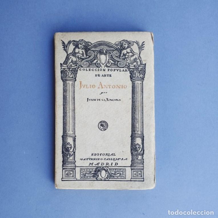 Libros: Julio Antonio. - Encina, Juan de la. - Foto 1