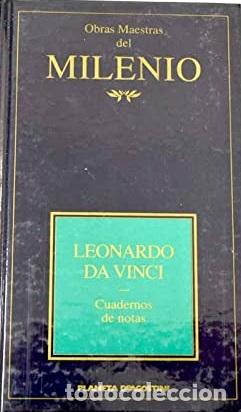 Libros: LEONARDO DA VINCI CUADERNOS DE NOTAS - LEONARDO DA VINCI - Foto 1