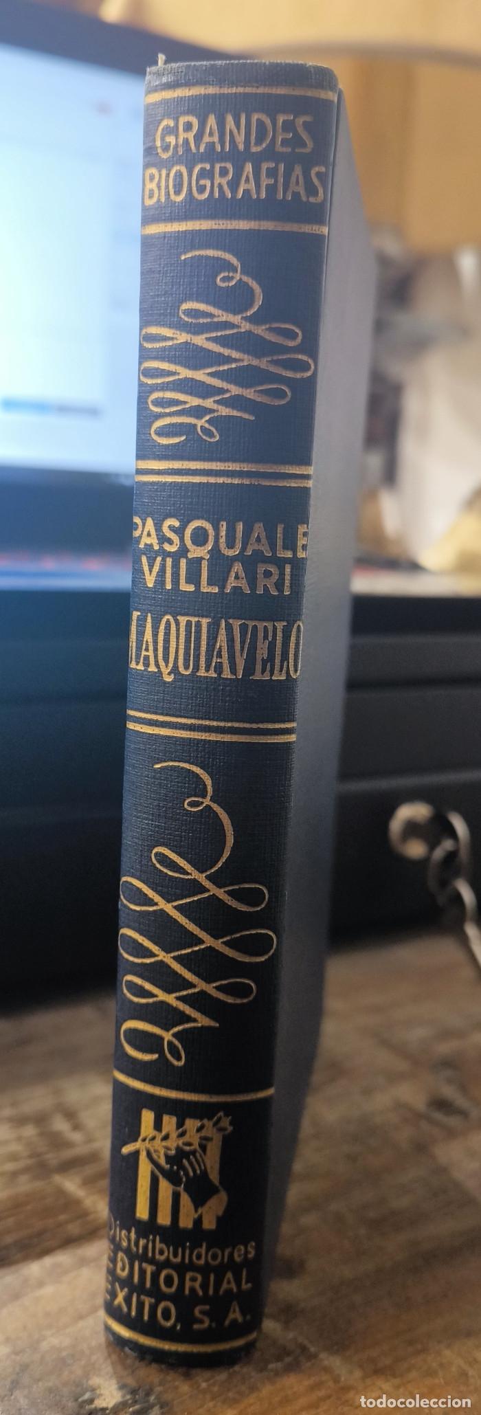 Libros: MAQUIAVELO - Pasquale Villari - Foto 1