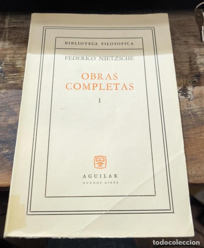 Libros: OBRAS COMPLETAS I - Friedrich Nietzsche - Foto 1