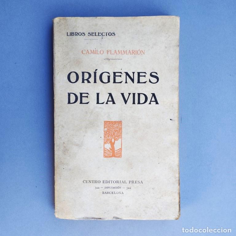Libros: Or&iacute;genes de la Vida. - Flammarion, Camilo. - Foto 1
