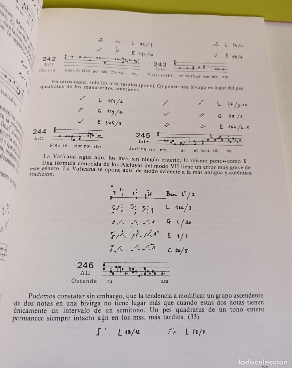 Libros: Dom Eug&egrave;ne CARDINE Semiolog&iacute;a gregoriana - Foto 2