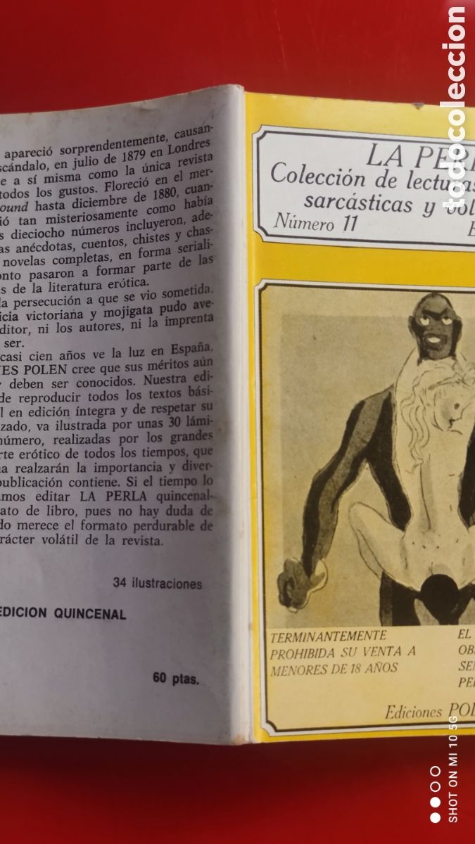 Libros: &rdquo;LA PERLA&rdquo; N&deg; 11,EDITORIAL POLEN - Foto 3