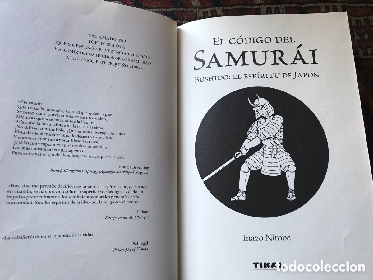 Libros: El c&oacute;digo del Samur&aacute;i. Bushido: El esp&iacute;ritu de Jap&oacute;n. Inazo Nitobe - Foto 5