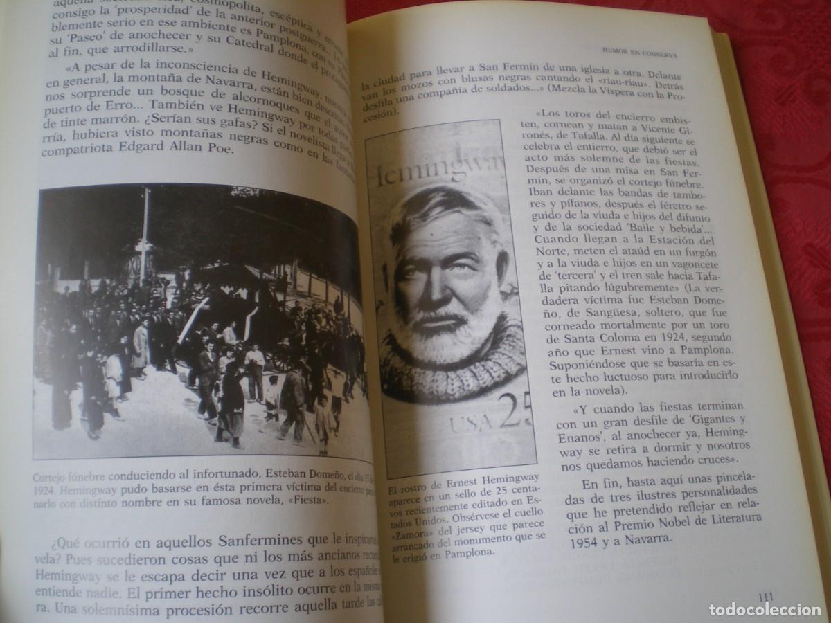 Libros: HUMOR EN CONSERVA. ANDR&Eacute;S BRI&Ntilde;OL ECHARREN. PAMPLONA, NAVARRA. - Foto 3
