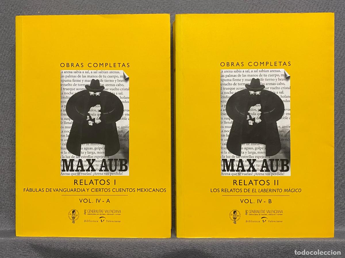 Libros: RELATOS I-II Obras Completas 2 vol. - AUB, MAX. - Foto 1