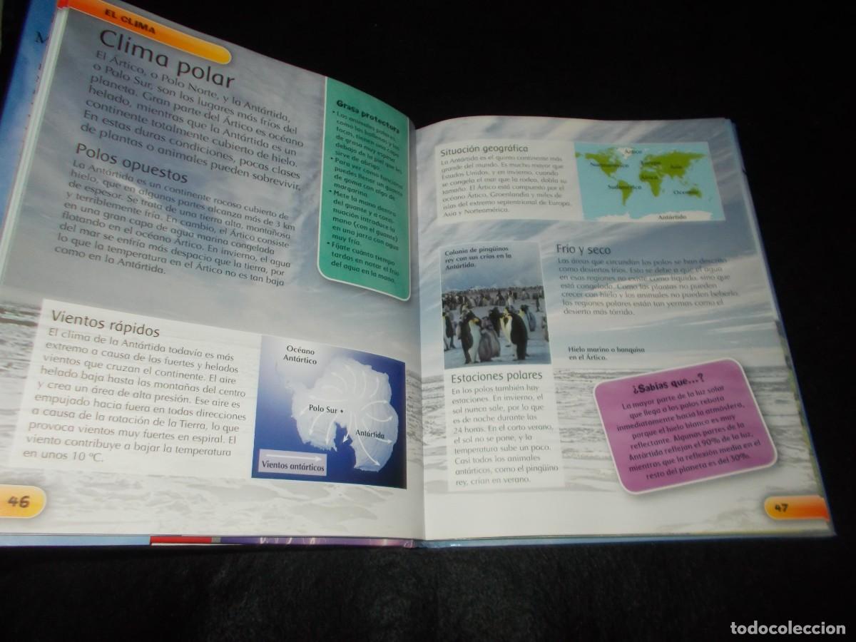 Libros: MI PRIMER LIBRO DE METEOROLOG&Iacute;A. Parragon 2009 - Foto 3