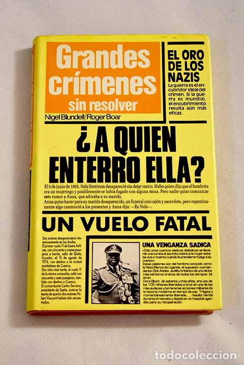 Libros: Grandes cr&iacute;menes sin resolver.- Blundell, Nigel - Foto 1