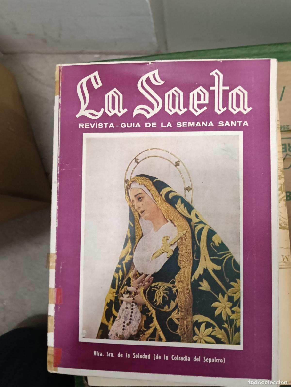 Libros: LA SAETA 1959 REVISTA DE SEMANA SANTA
