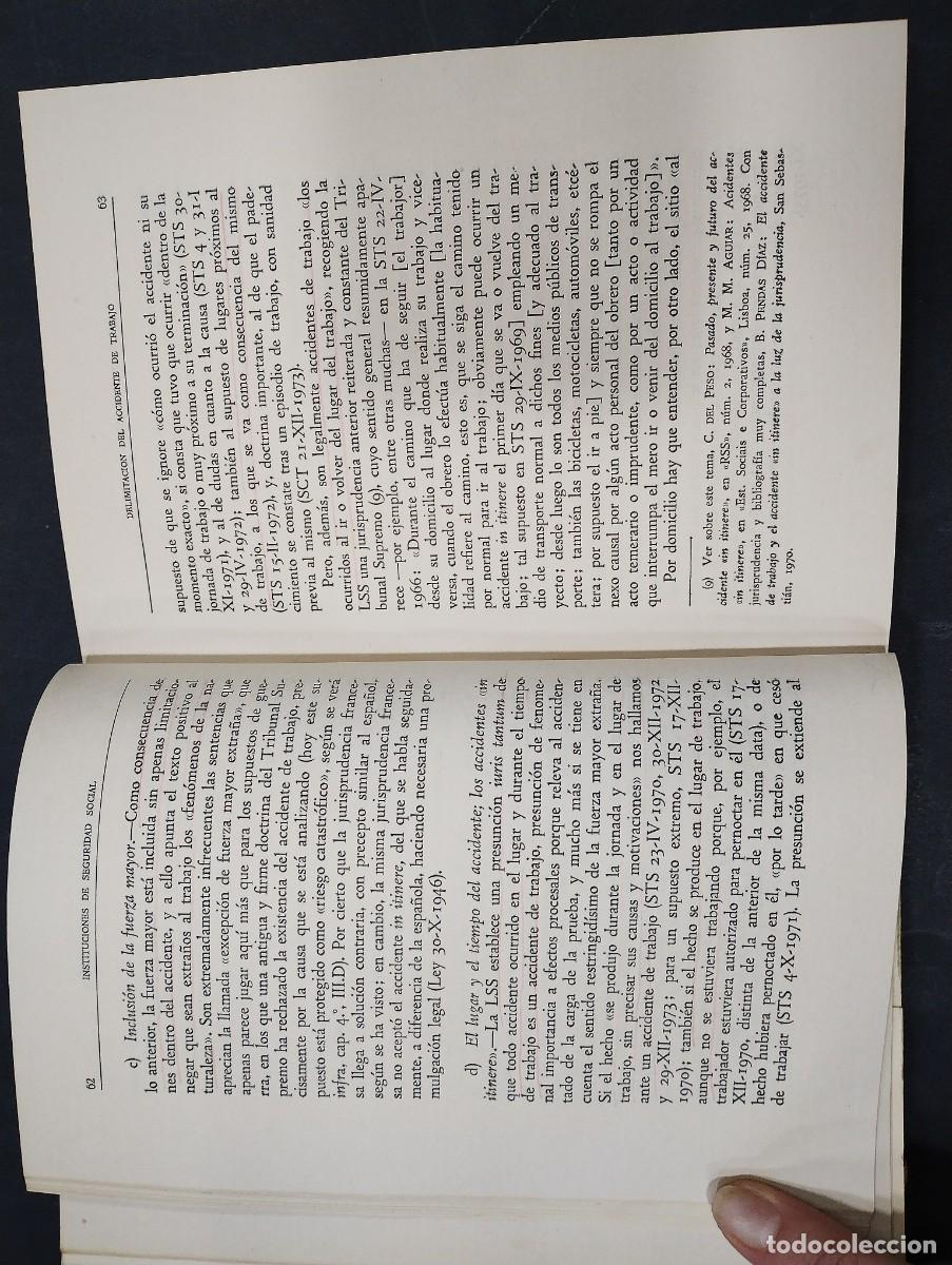 Libros: Instituciones de Seguridad Social.- Alonso Olea, Manuel - Foto 4