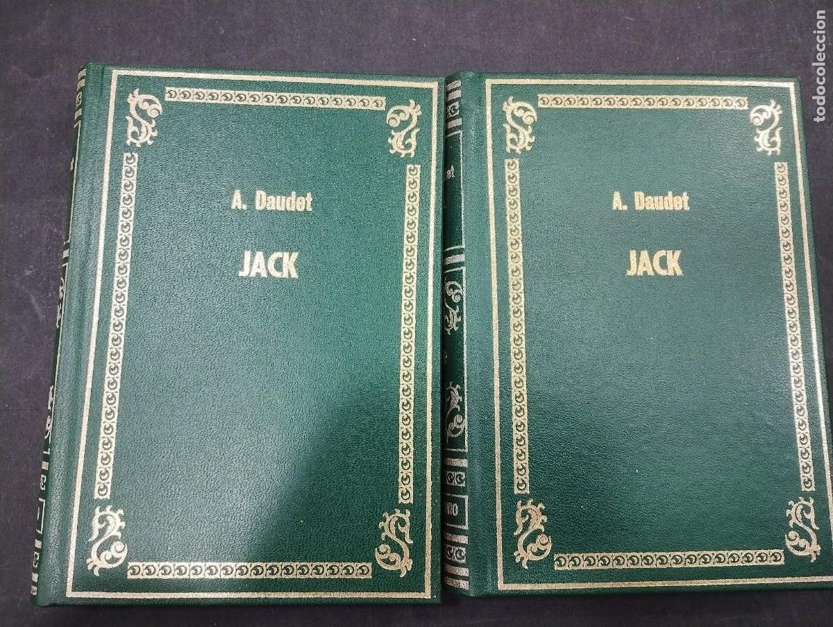 Libros: Jack - Alphonse Daudet (Nuevos Cl&aacute;sicos Petronio, 1973) 2 tomos - Foto 1