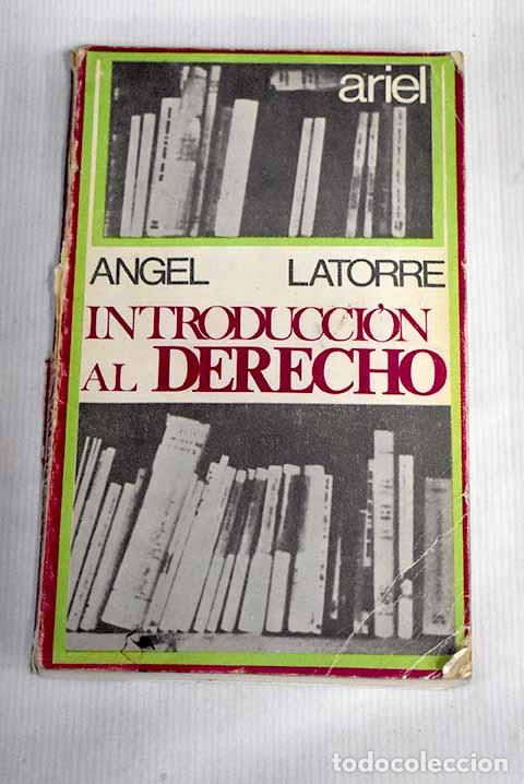 Libros: Introducci&oacute;n al derecho.- Latorre, &Aacute;ngel - Foto 1