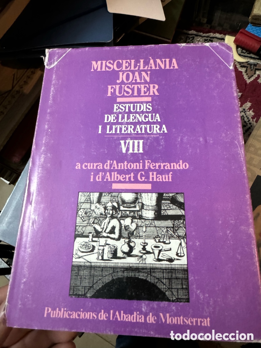 Libros: Miscellania Joan Fuster VIII - Foto 1